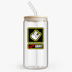 Банка с бамбуковой крышкой