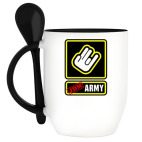 Кружка с ложкой