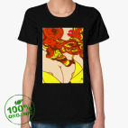 Женская футболка органик