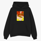 Толстовка худи оверсайз