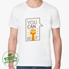 Мужская футболка органик