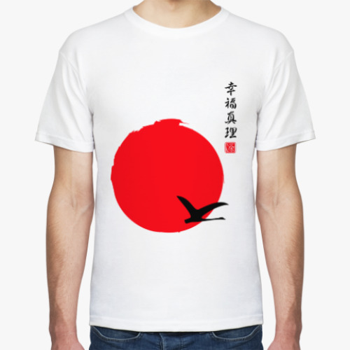 Футболка с принтом Нихон