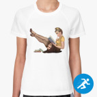 Женская спортивная футболка