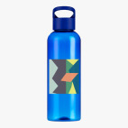 Прозрачная спортивная бутылка