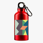 Металлическая бутылка 400 мл UV-DTF