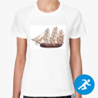 Женская спортивная футболка