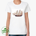 Женская футболка органик