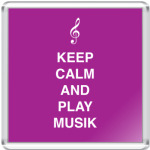 Keep calm and play music