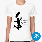 Женская спортивная футболка