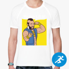 Мужская спортивная футболка