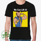 Мужская футболка органик