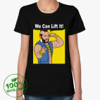 Женская футболка органик