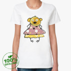 Женская футболка органик