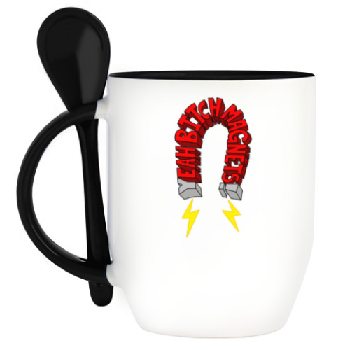 Кружка с ложкой Breaking Bad