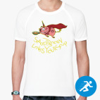 Мужская спортивная футболка