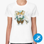 Женская спортивная футболка