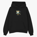 Толстовка худи оверсайз