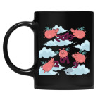 Кружка цветная UV-DTF