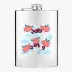 Фляжка стальная