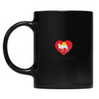 Кружка цветная UV-DTF