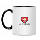 Кружка двухцветная