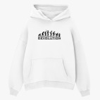 Толстовка худи оверсайз