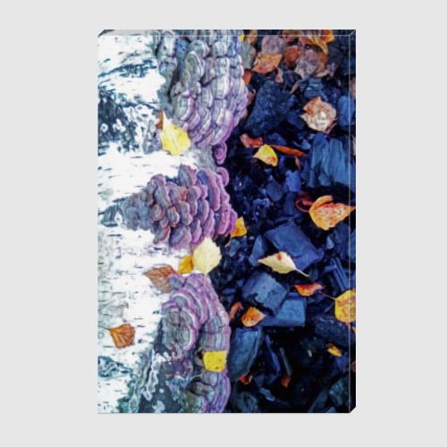 Холст с принтом Лесная история