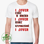 Мужская футболка органик