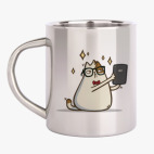 Кружка металлическая