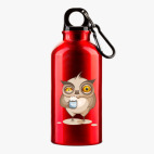 Металлическая бутылка 400 мл UV-DTF