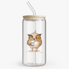 Банка с бамбуковой крышкой