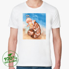 Мужская футболка органик