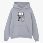 Толстовка худи оверсайз