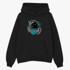 Толстовка худи оверсайз