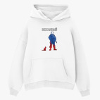 Толстовка худи оверсайз