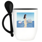 Кружка с ложкой