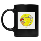 Кружка цветная UV-DTF