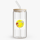 Банка с бамбуковой крышкой