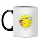 Кружка двухцветная