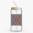 Банка с бамбуковой крышкой