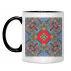 Кружка двухцветная