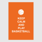 Keep calm and party basketball