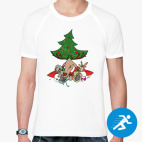 Мужская спортивная футболка