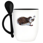 Кружка с ложкой