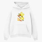 Толстовка худи оверсайз