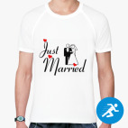 Мужская спортивная футболка