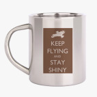 Кружка металлическая