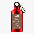 Металлическая бутылка 400 мл UV-DTF