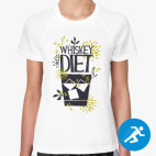 Женская спортивная футболка