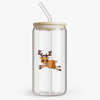 Банка с бамбуковой крышкой